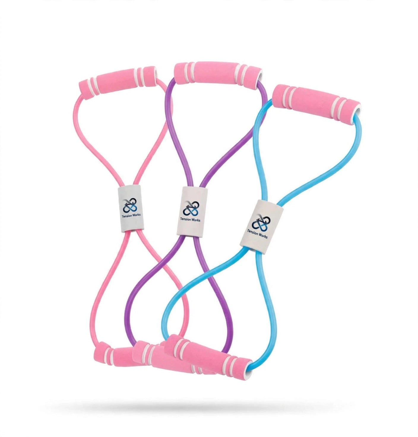 8 shaped tension belt 3pcs