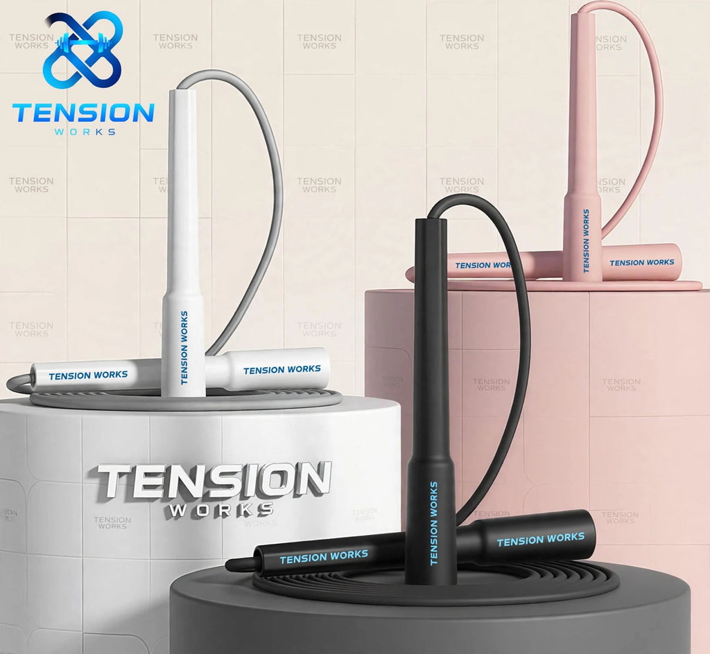 Tension works Jumping rope