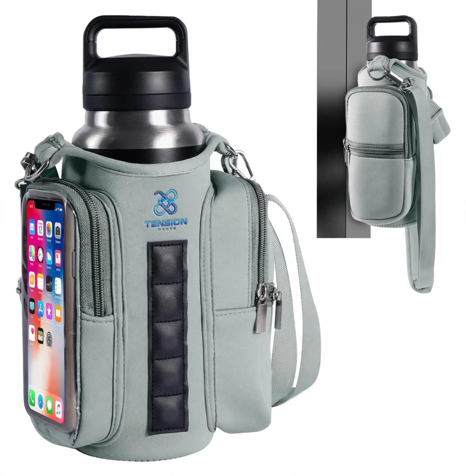Fitness water bottle bag